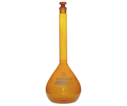 SIBATA SCIENTIFIC TECHNOLOGY LTD 026100-1000 A Volumetric Flask (Custom A) Brown 1000mL
